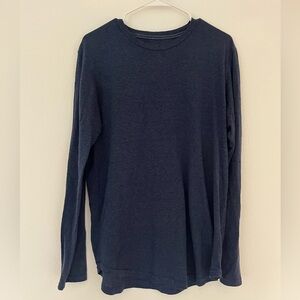 Goodlife Men's Dark Blue Long Sleeve Tee